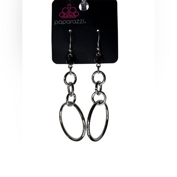 Paparazzi Glitzy Gesture Earrings - Picture 2 of 3